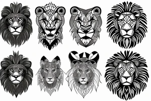 lion tattoo idea
