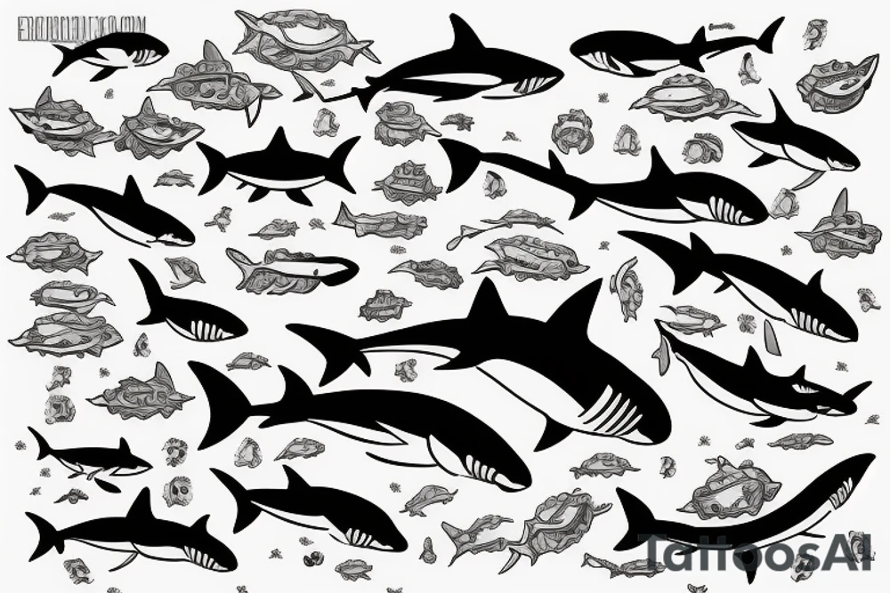 shark tattoo idea
