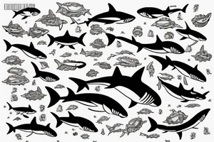 shark tattoo idea