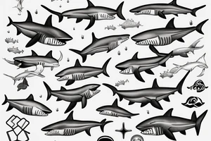 shark tattoo idea