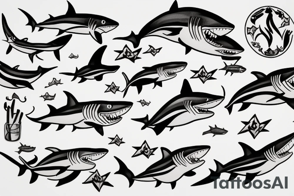 shark tattoo idea