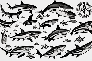 shark tattoo idea
