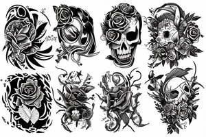 aesthetic tattoo idea