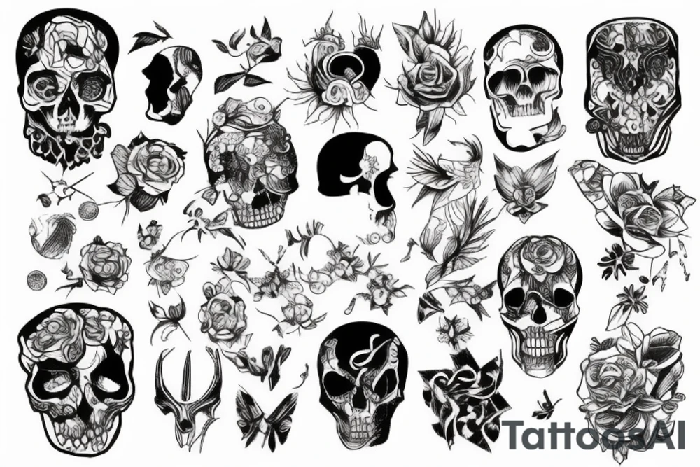 aesthetic tattoo idea