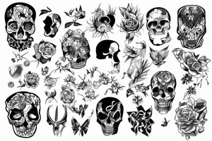 aesthetic tattoo idea
