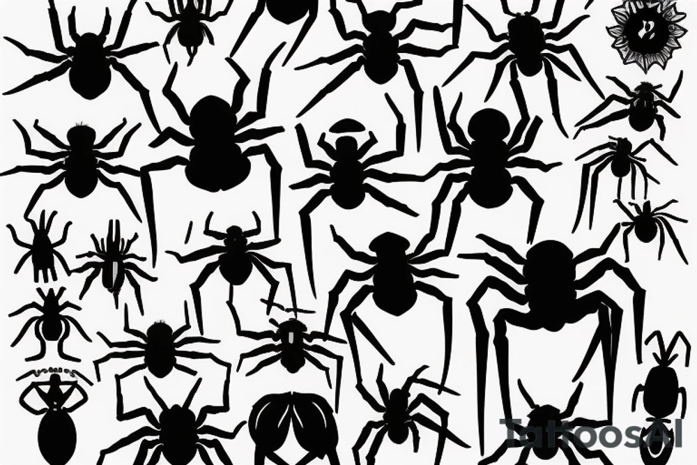spider tattoo idea