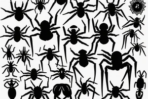 spider tattoo idea