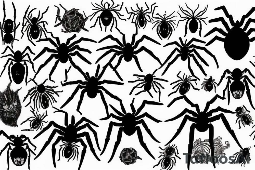 spider tattoo idea