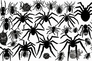 spider tattoo idea