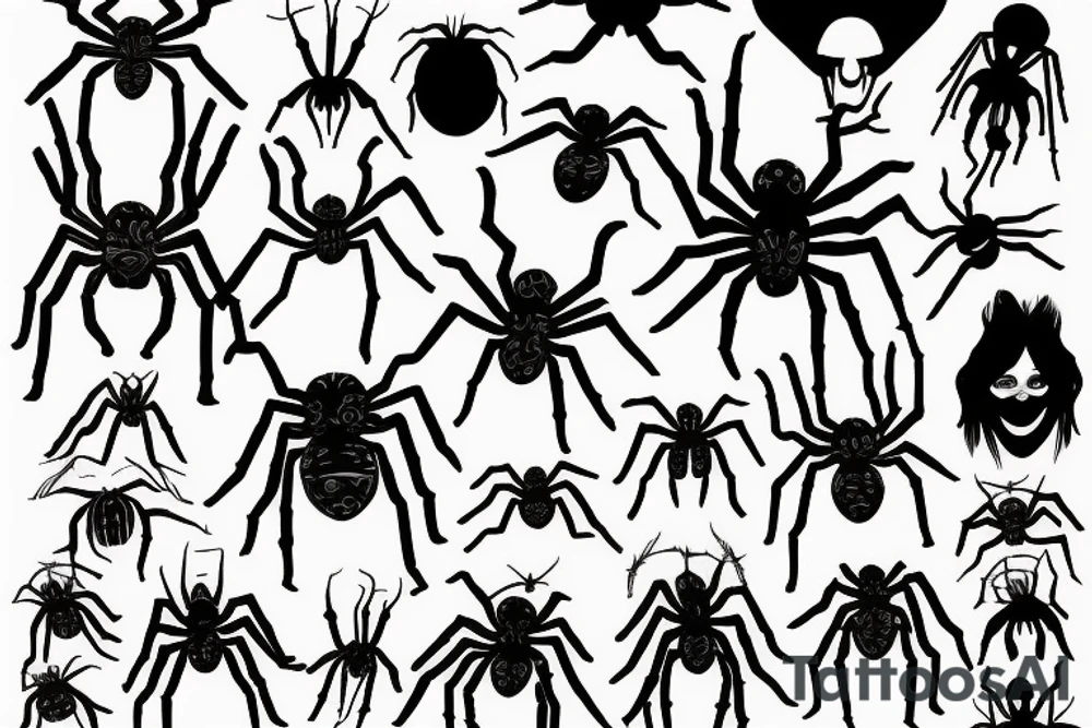 spider tattoo idea