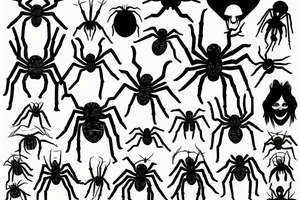 spider tattoo idea
