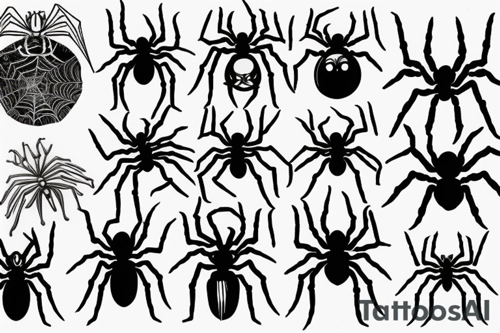 spider tattoo idea