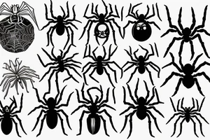 spider tattoo idea