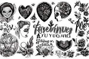 “Forever young“ tattoo idea