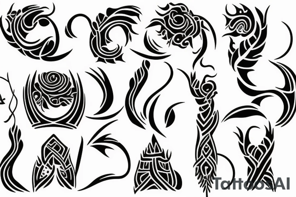 libra pices tattoo idea