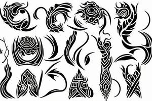 libra pices tattoo idea