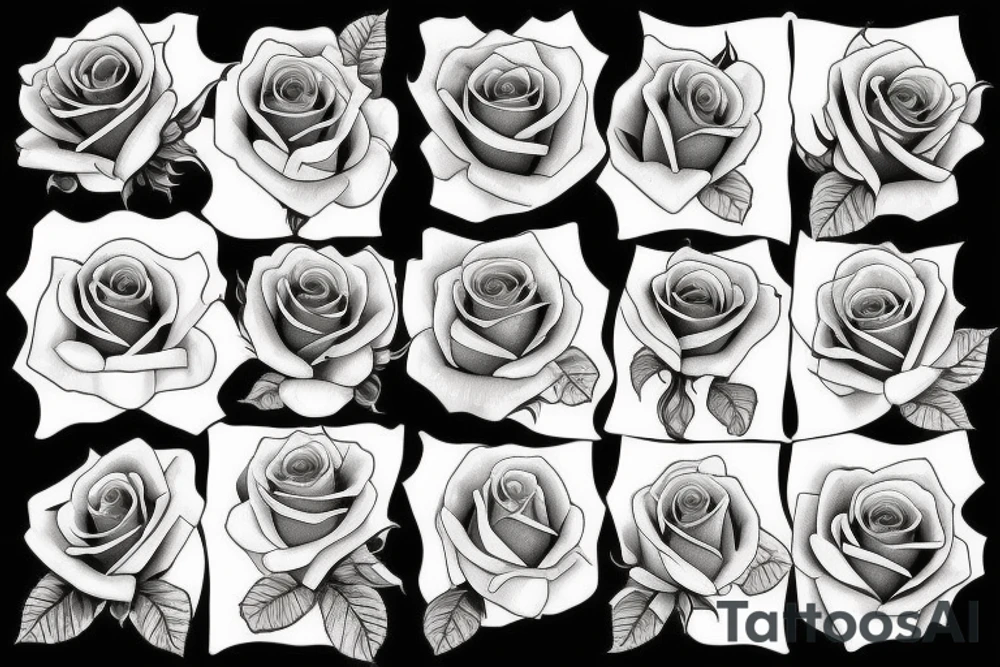roses tattoo idea