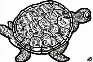 terrapin station turtle in god tattoo idea
