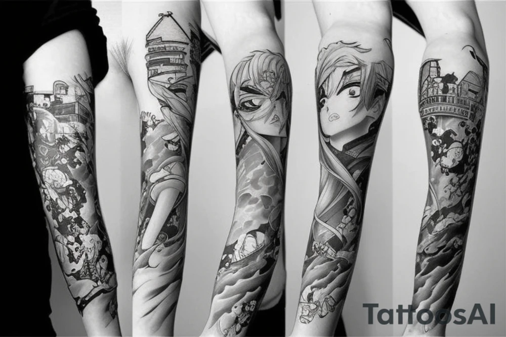 anime tattoo idea