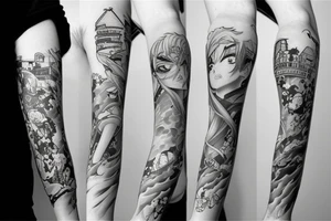 anime tattoo idea