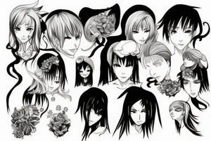 anime tattoo idea