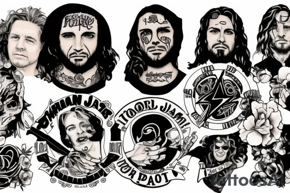 Pearl jam tattoo idea