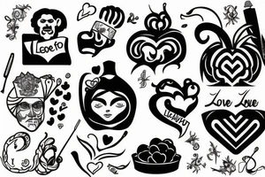 Leo Chef Love tattoo idea