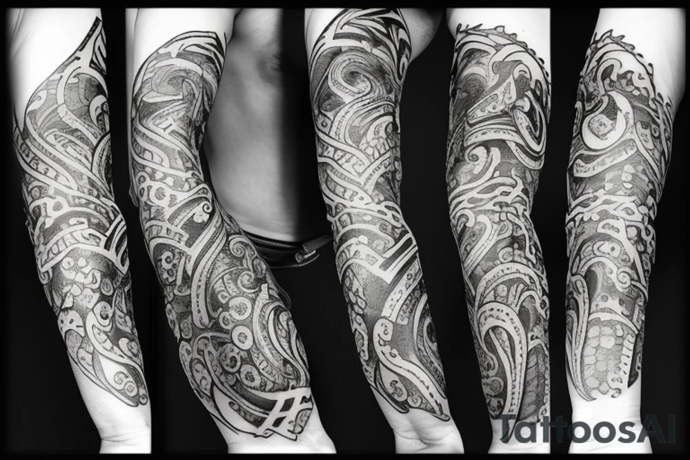 Leo fire tattoo idea