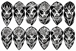 Leo fire tattoo idea