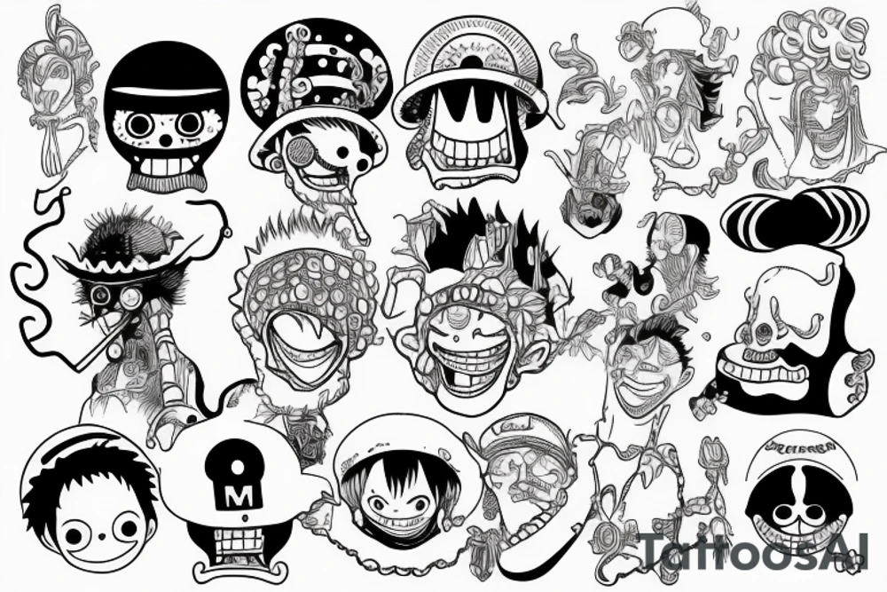 the one piece is real tattoo idea