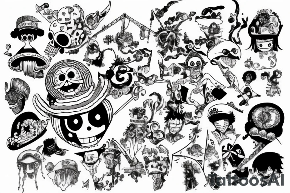 the one piece is real tattoo idea