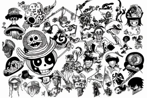 the one piece is real tattoo idea