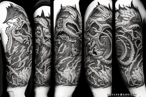 dragon

game of thrones tattoo idea
