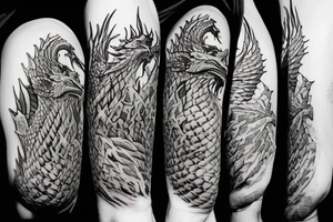 dragon

game of thrones tattoo idea