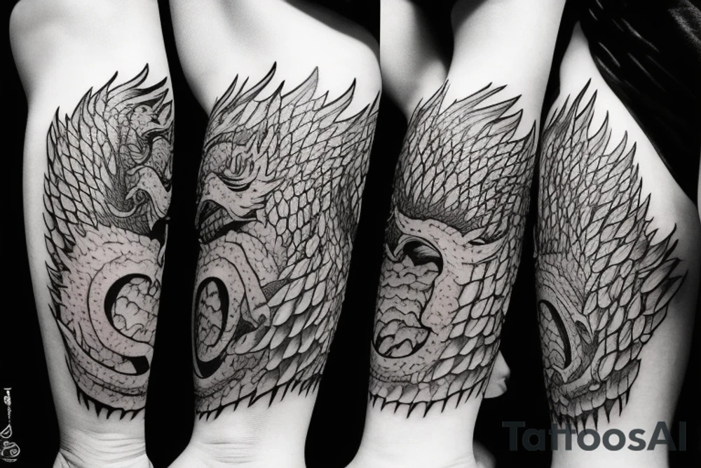 dragon

game of thrones tattoo idea