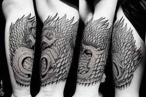dragon

game of thrones tattoo idea