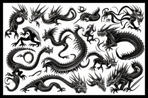 dragon

game of thrones tattoo idea