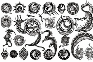 ouroboros

alchemist circle tattoo idea