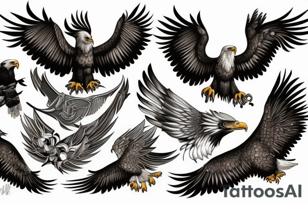 Eagle tattoo idea