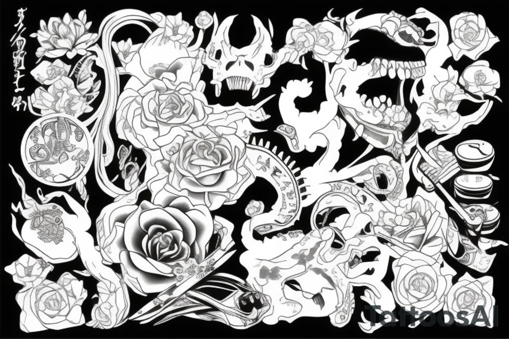 Represents life tattoo idea