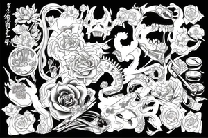 Represents life tattoo idea