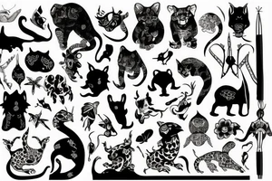 Animal that represents life tattoo idea