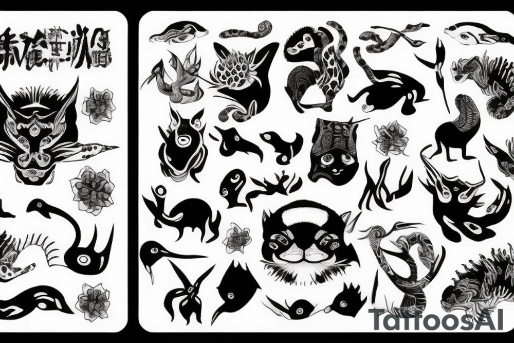 Animal that represents life tattoo idea