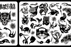 Animal that represents life tattoo idea