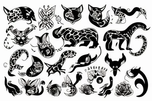 Animal that represents life tattoo idea