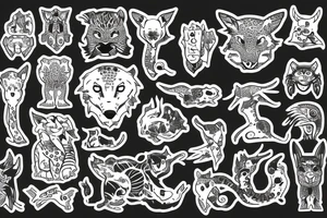 Animal that represents life tattoo idea