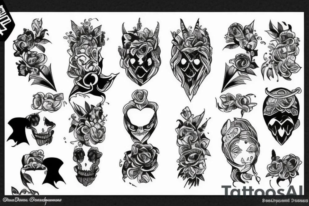Браслет tattoo idea