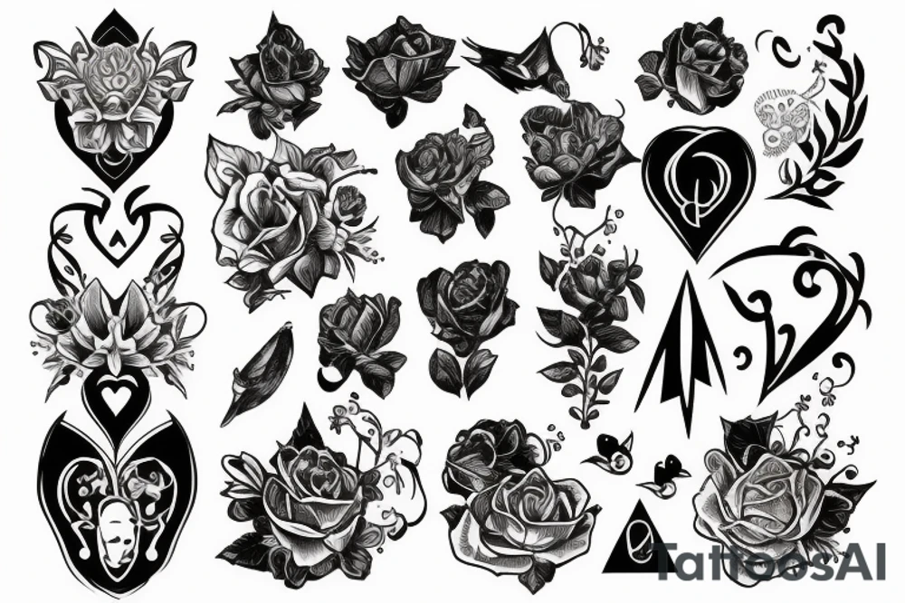 Браслет tattoo idea