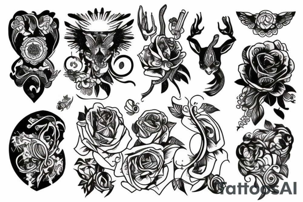 Браслет tattoo idea