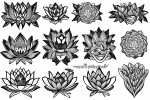 lotus tattoo idea